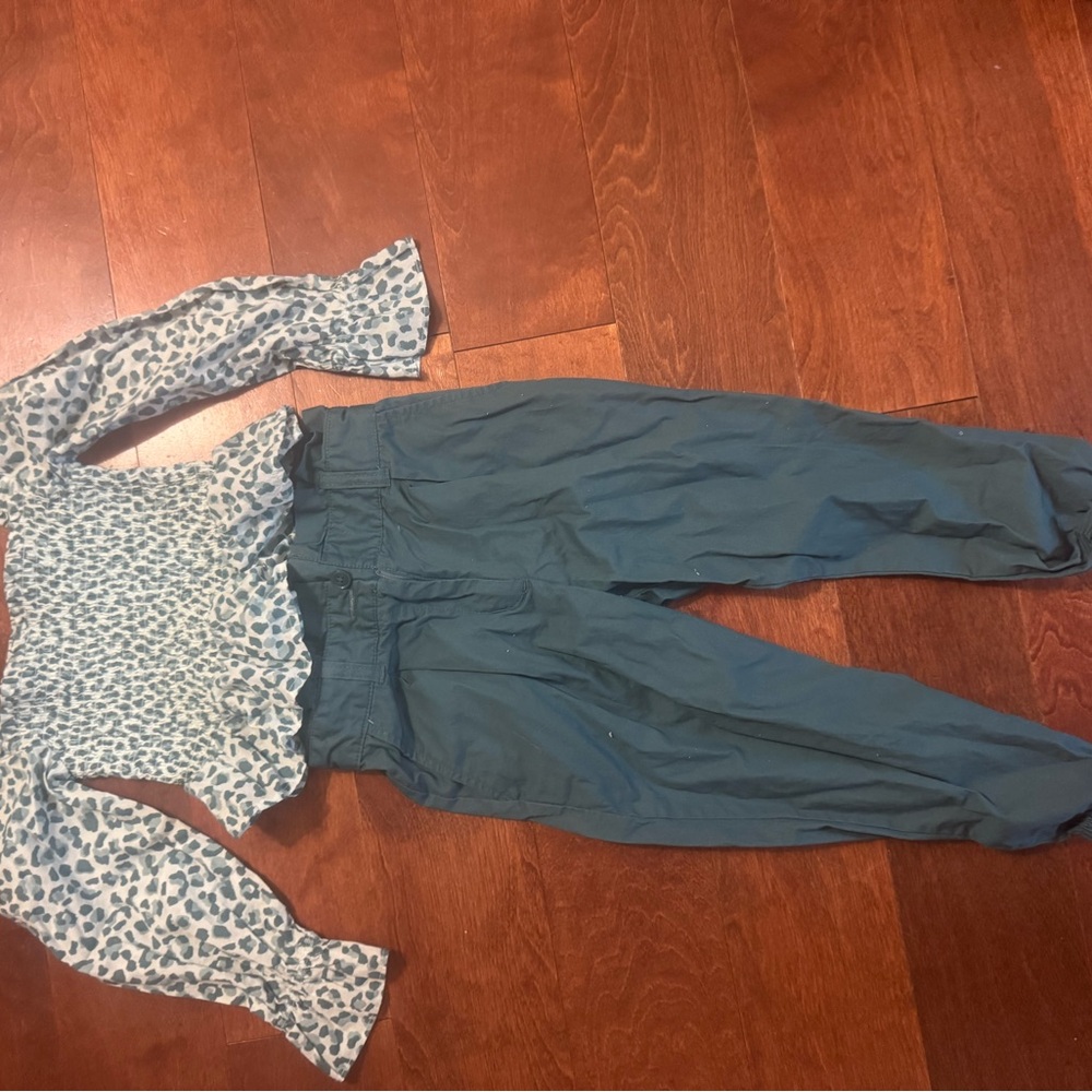 Janie and Jack Blue and White Kids Matching Set